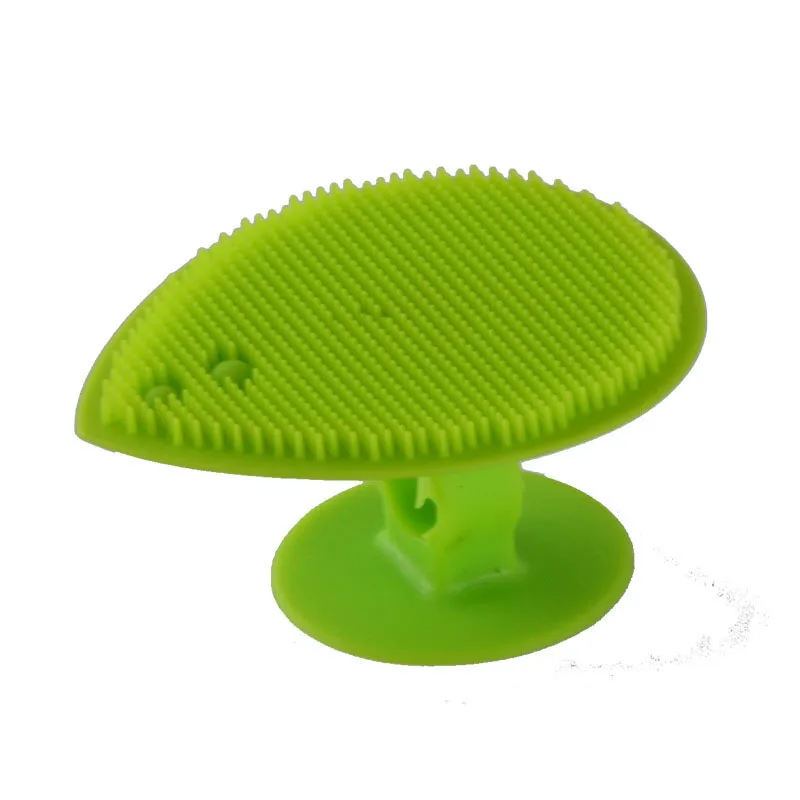 1 шт. Силиконовая накладка для мытья лица отшелушивающая щетка удаления угрей