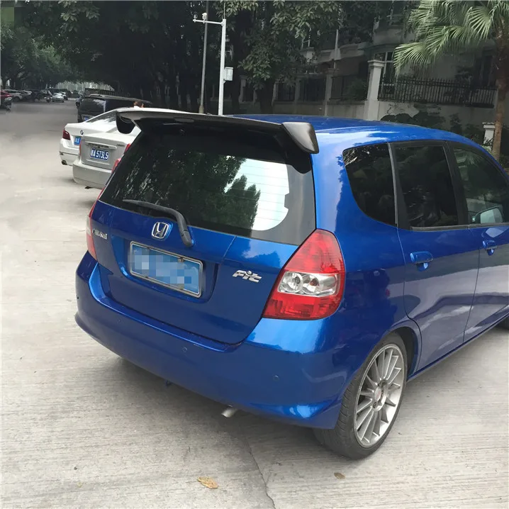 Спойлер для Honda Jazz Fit высококачественный спойлер из АБС материала заднего крыла