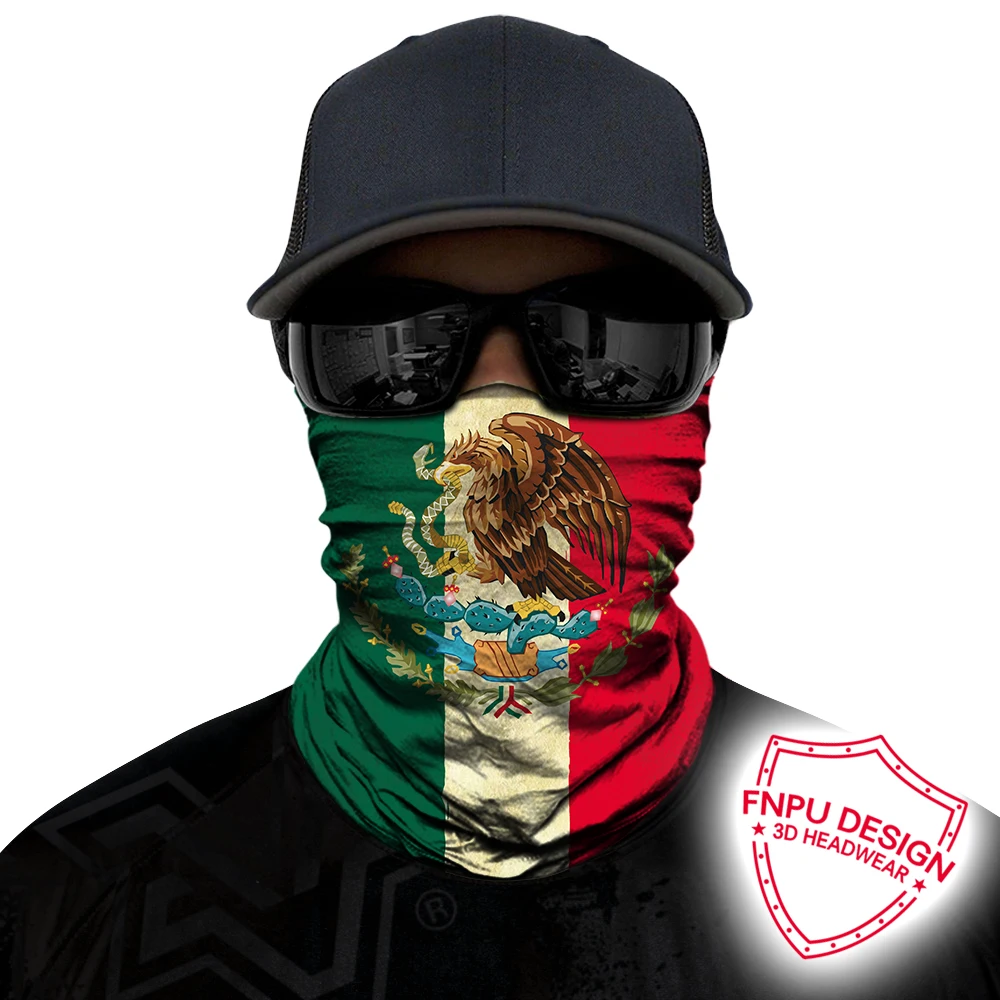 Индивидуальная повязка на голову с национальным флагом бандана мотоциклетная
