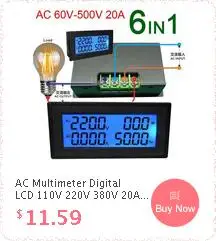 DC 200V 0-500A кулометр измерителль батарея монитор Напряжение Ток Мощность литий-ионный Lipo Lifepo4 LTO тестер кислотности
