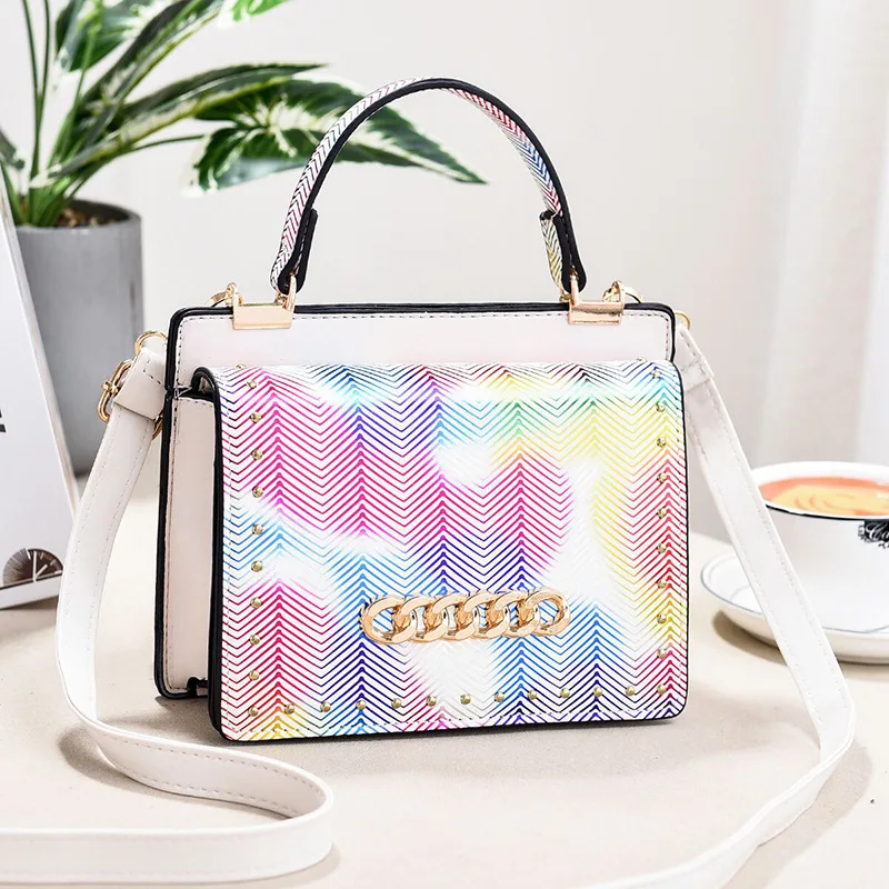 

Women's Bag 2021 New Korean Fashion Women's Bag One Shoulder Messenger Bag Handbag