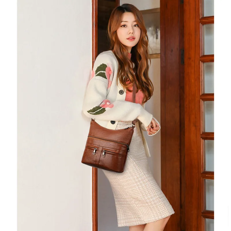 Сумка женская из искусственной кожи Vento Marea квадратная на молнии винтажная 2021 |