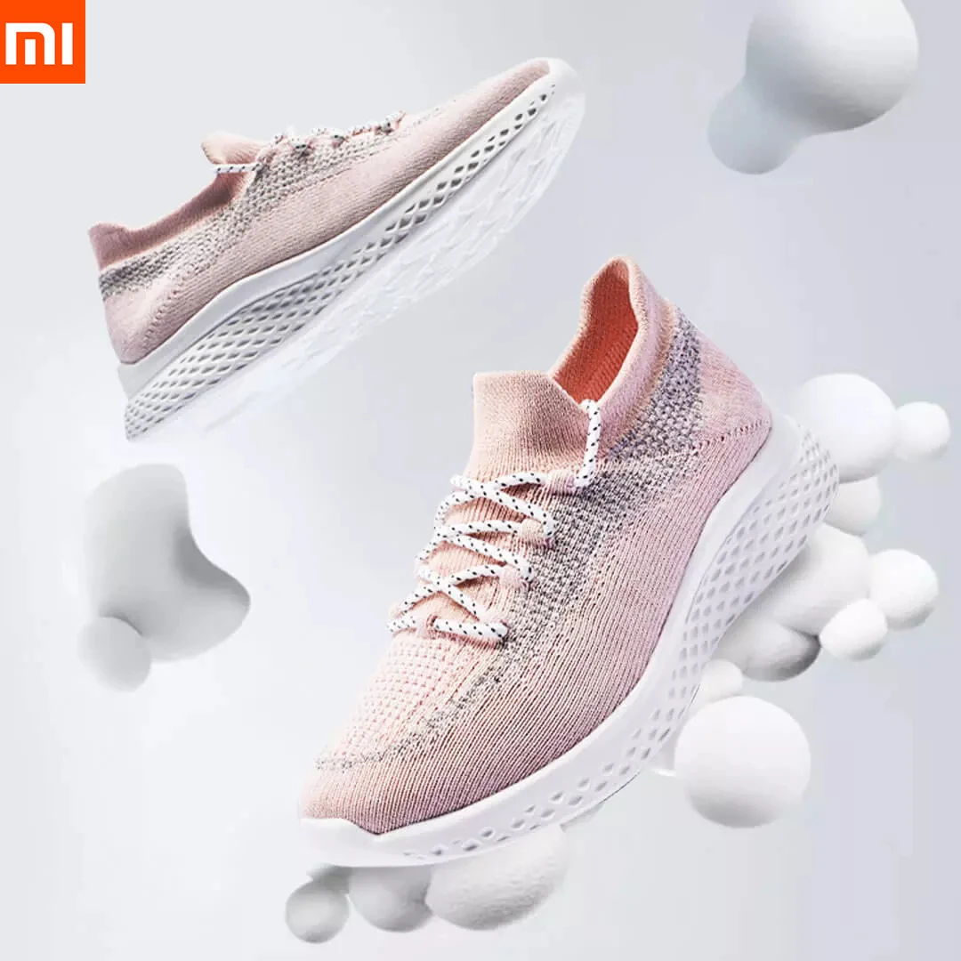 

100% Original Xiaomi FINE PLAN Sport Sneakers Shoes Antibacterial Lightweight Fitness Leisure Shoes For Smart Sport Sneakers