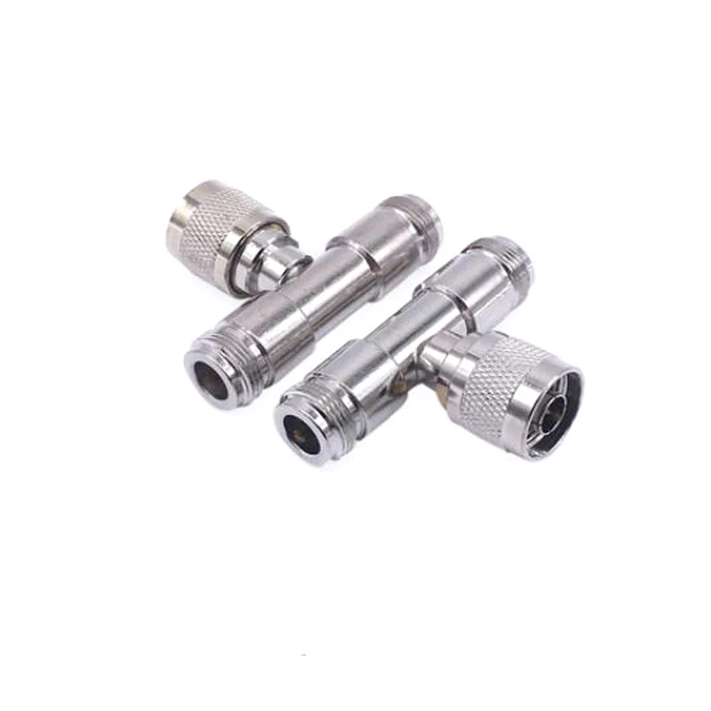 

200PCS JX connector N male to 2 female 3 way adapter N male T type N male to 2 N female RF connector fast ship