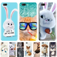 Soft TPU Silicone Phone Case For One Plus Back Cover Cute Animals For OnePlus Case
