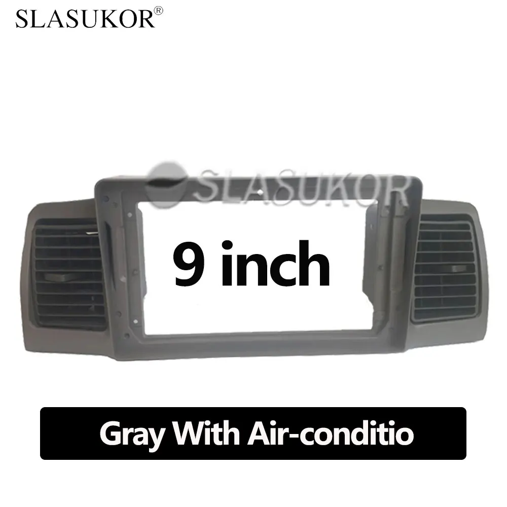 

9-дюймовый Android аудио для Toyota Corolla E120 EX BYD F3 2007 2008- 2011 Автомобильный ABS радио приборная панель GPS стерео панель 2 Din рамка