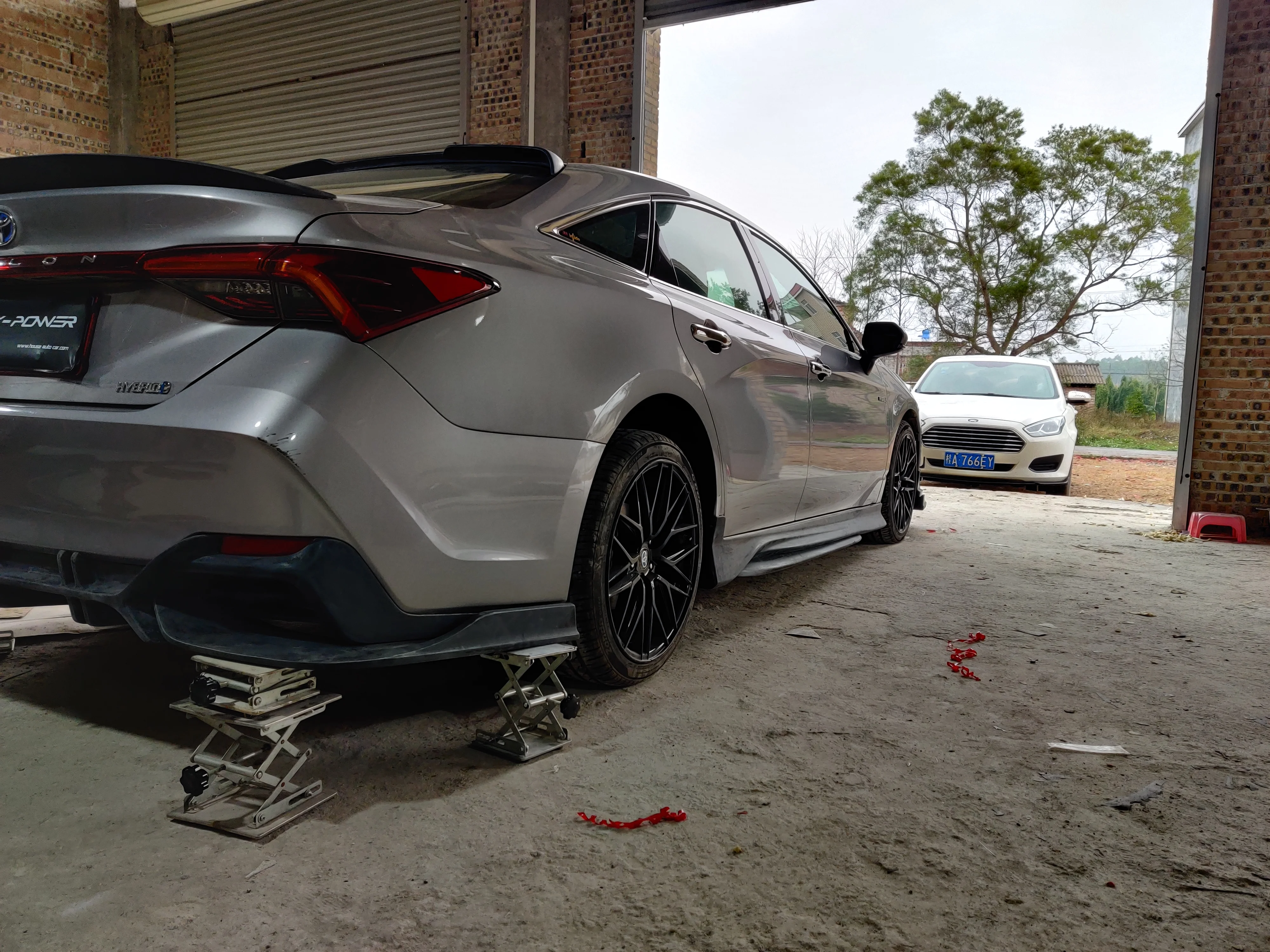 Боковая юбка-передний бампер-Задний спойлер из углеродного волокна 2018-2020