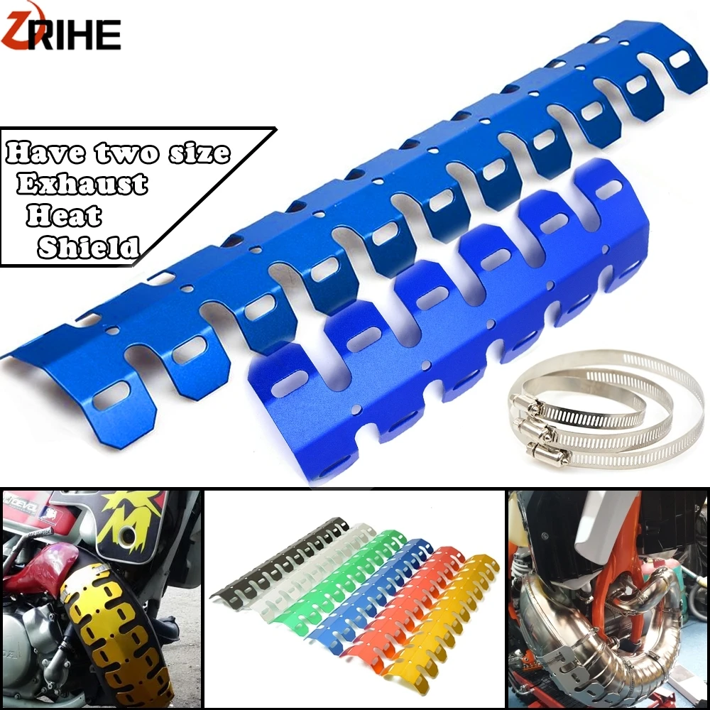 

Motorcycle Exhaust Muffler Pipe Leg Protector Heat Shield For Yamaha XT660R XT660Z Tenere 125SX 150SX 200SX 250SX 450SX 525SX