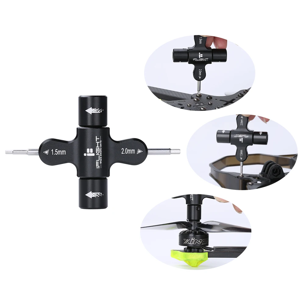 Набор паяльника IFlight AIO Combo 4 ключа железо ручка Оловянная проволока пинцет