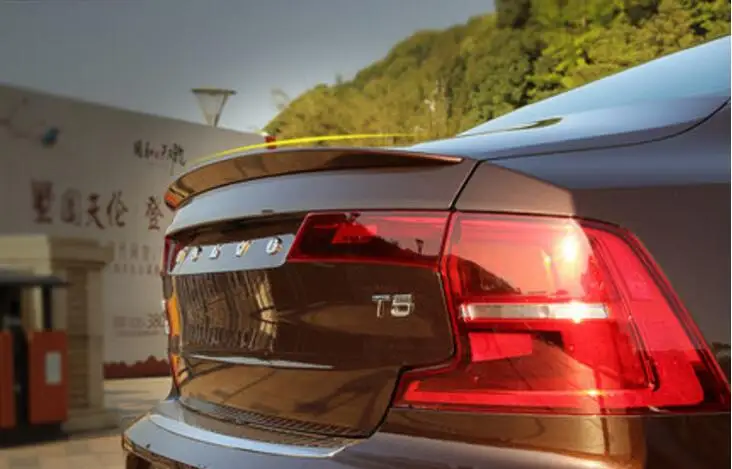 Краска ABS автомобильный спойлер для заднего крыла багажника 17 18 VOLVO S90 S90L 2017 2018 |