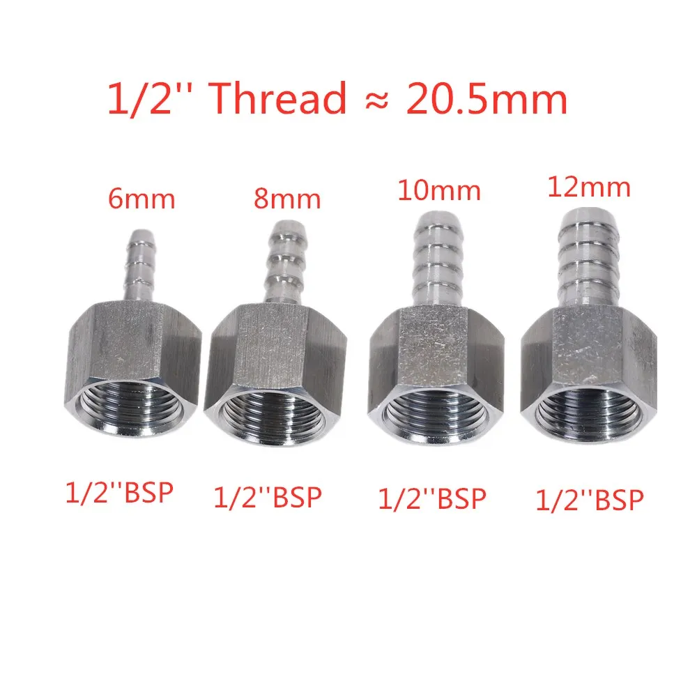 Фитинги для труб из нержавеющей стали 304 BSP внутренняя резьба хвостовик штуцера