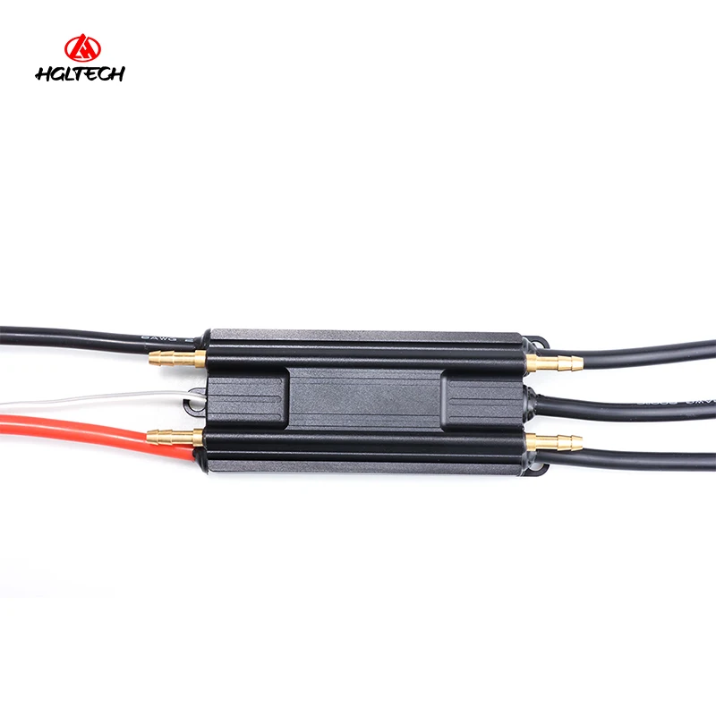 HGLTECH Sea Lion 200A бесщеточный ESC полностью водонепроницаемый водяной охлаждающий