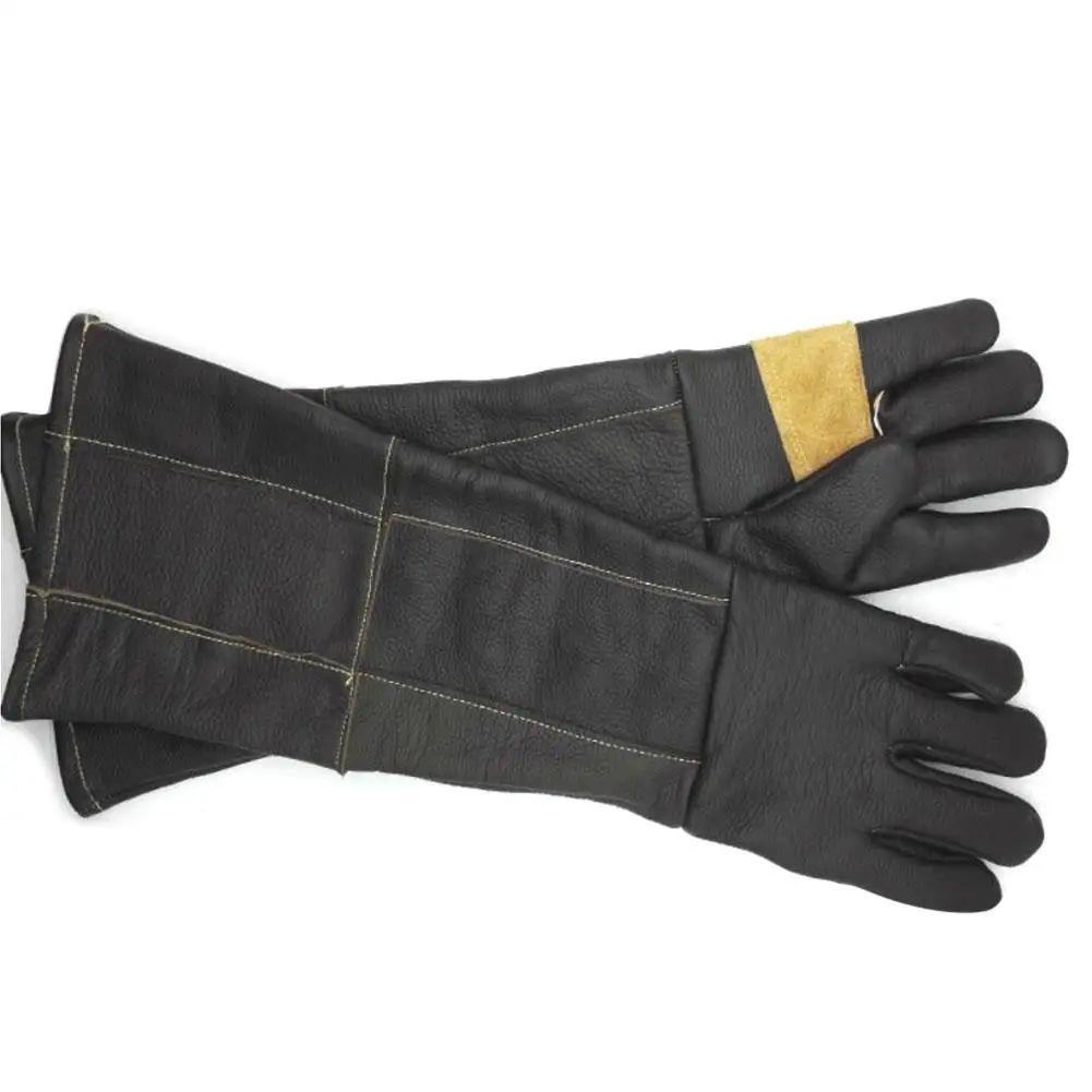 Утолщенные длинные перчатки против укуса с защитой от царапин для домашних