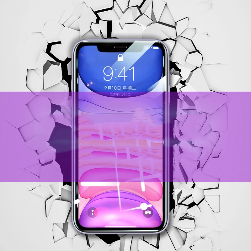 

3Pcs Full Cover Tempered Glass On the For iPhone 11 Pro Max Screen Protector On iPhone 12 Mini 12 Pro Max Protective Glass Film