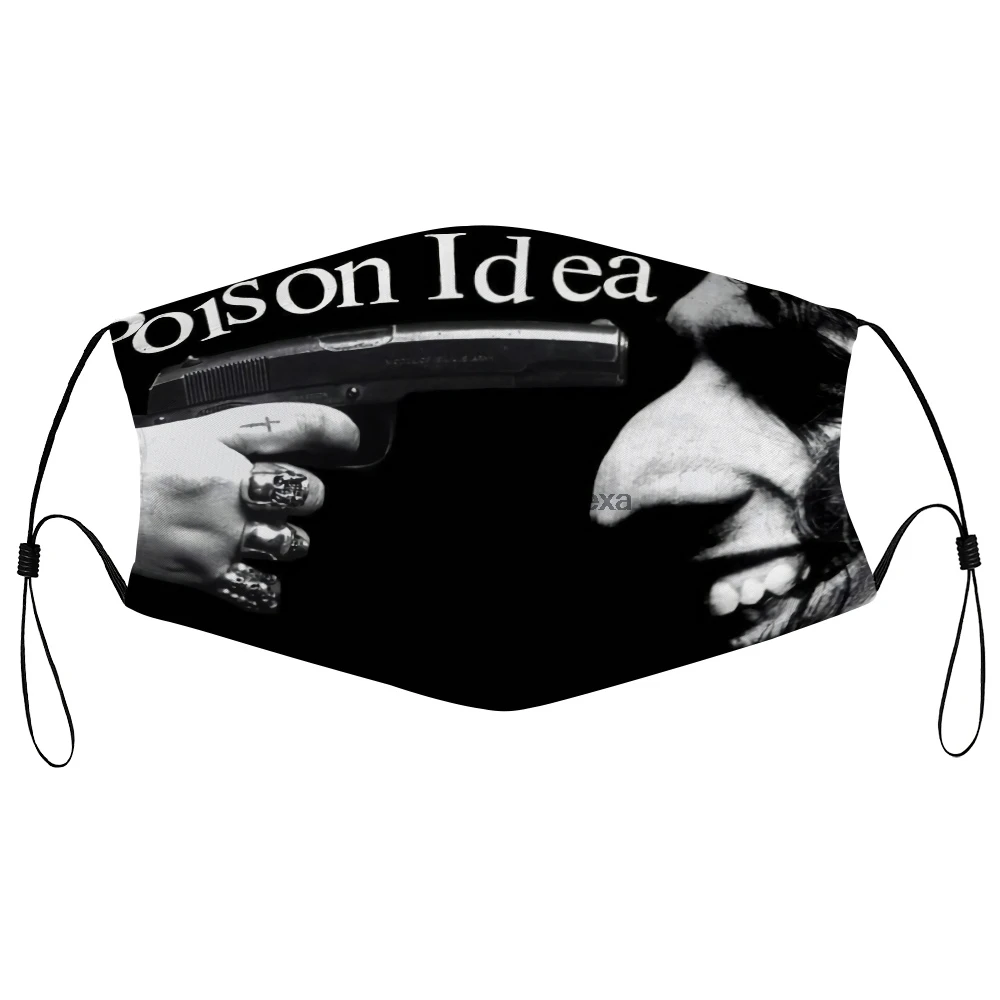 Пылезащитная маска с фильтром винтажная ядовитая идея Ощущение темноты Reprint Mouth