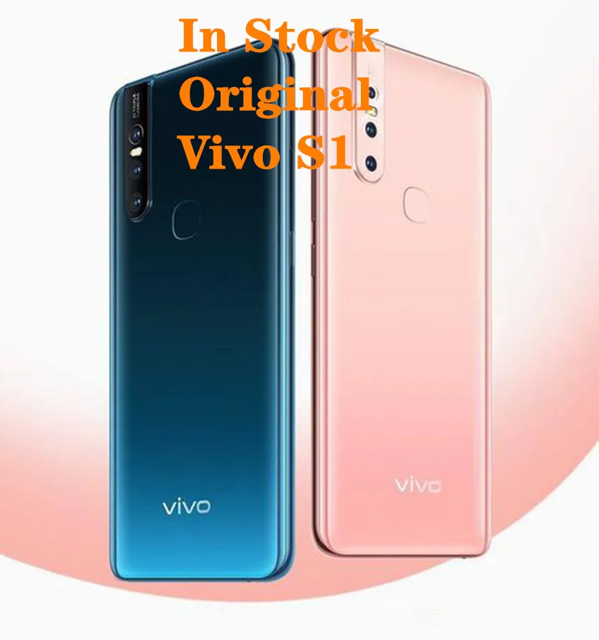 Смартфон Vivo S1 Android 9 0 Helio P70 6 53 дюйма 1080 × 2340 4 камеры 3940 мА ч + 256 ГБ|Смартфоны| |