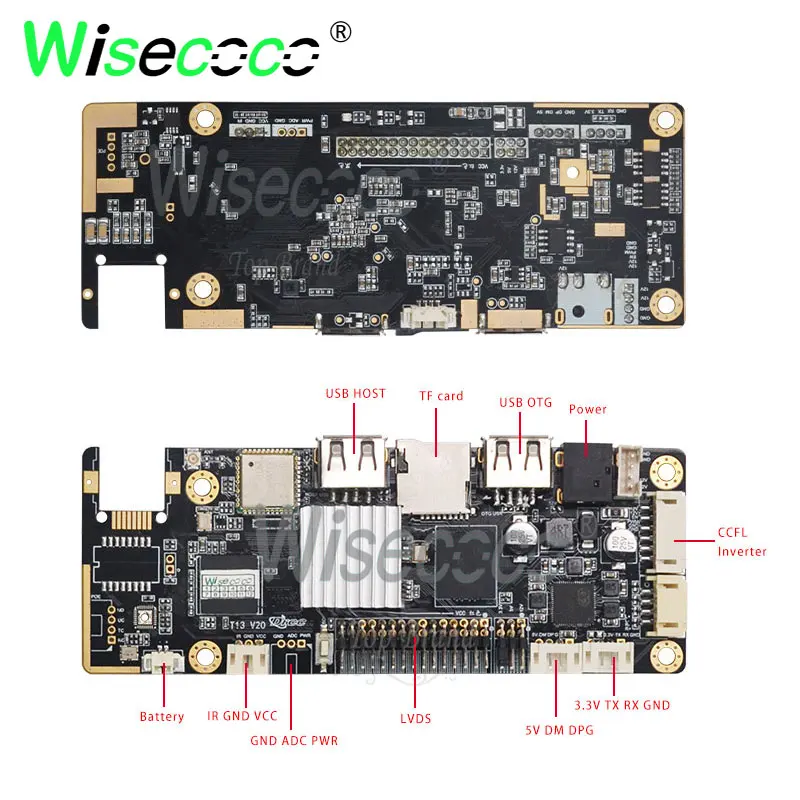 1920*720 12,3 raspberry pi ips антибликовый ЖК-дисплей экран для контроля уровня сахара в крови с 50 штырей lvds хост USB 5V DM DPG TF карты драйвер платы 1000 нит