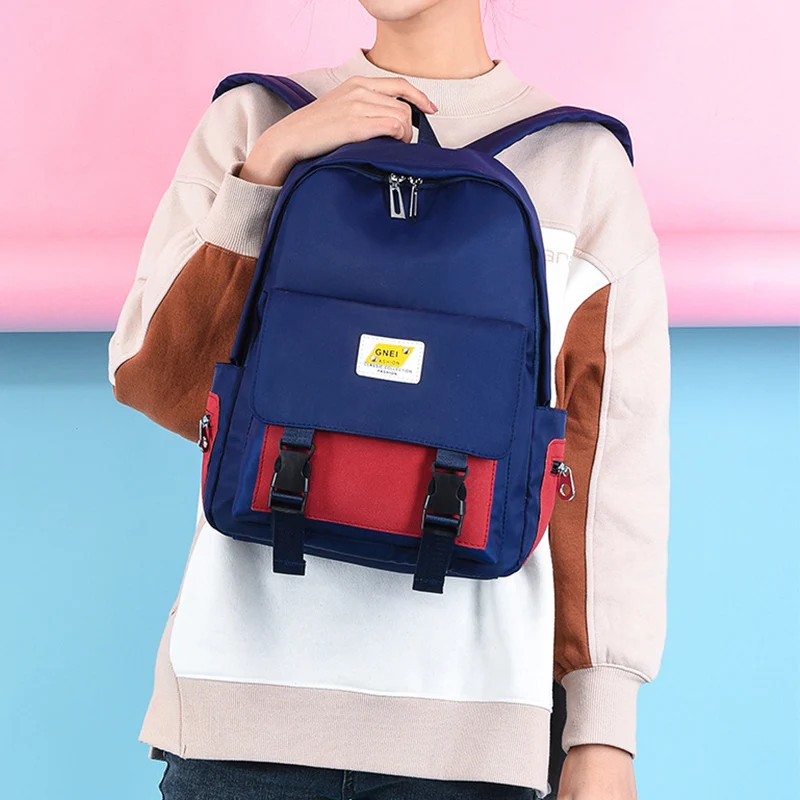 

Women Backpack 2021 Trendy Outdoor Bagpack Oxford Travel Shoulder Bag Student Schoolbag Girls Fashion Backpacks Mochila