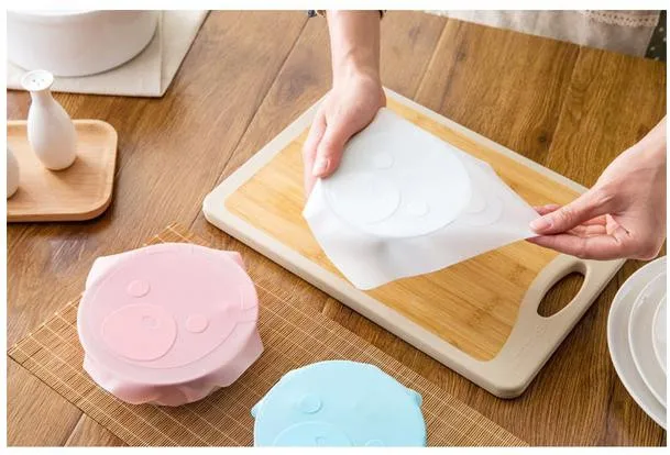 Многофункциональные Силиконовые Саран Обёрточная бумага многоразовые пленку