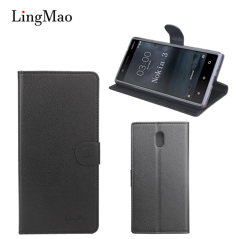 Чехол книжка для телефона Nokia 3 5 6 кожаный чехол бумажник Lumia 640XL 640 650 725 830 950XL
