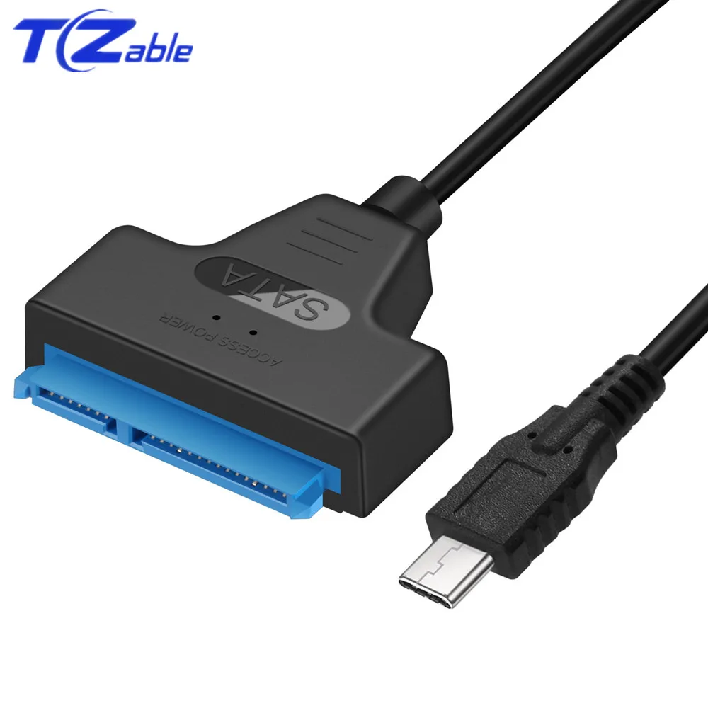 USB3.1 type C SATA кабель Sata3.0 к USB адаптер до 10 Гбит/с Поддержка 2 5 дюймов внешний HDD SSD
