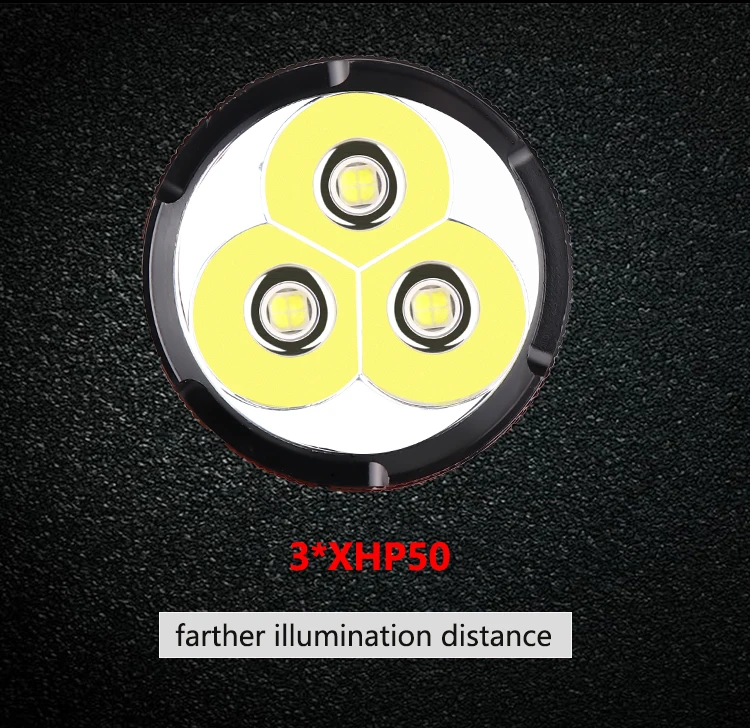7500 люменов XLamp 3* XHP50 самый мощный светодиодный фонарик usb Zoom фонарь xhp70.2 xhp50 18650 или 26650 перезаряжаемый аккумулятор для охоты