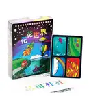 Новинка, карточная игра Водолей, популярные настольные игры, вечевечерние, веселые цветы, настольные игры для девочек