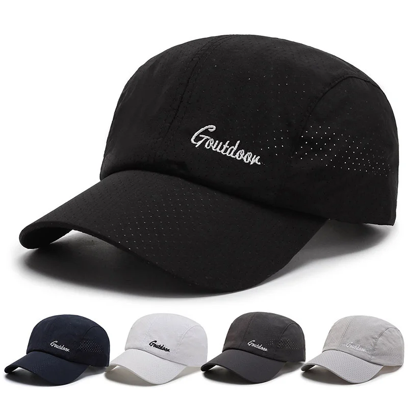 

Summer Breathable Mesh Baseball Caps Men Gorras Para Hombre De Marca Snapback Dad Hats Fitted Bonnet Sombreros Trucker Chapeau