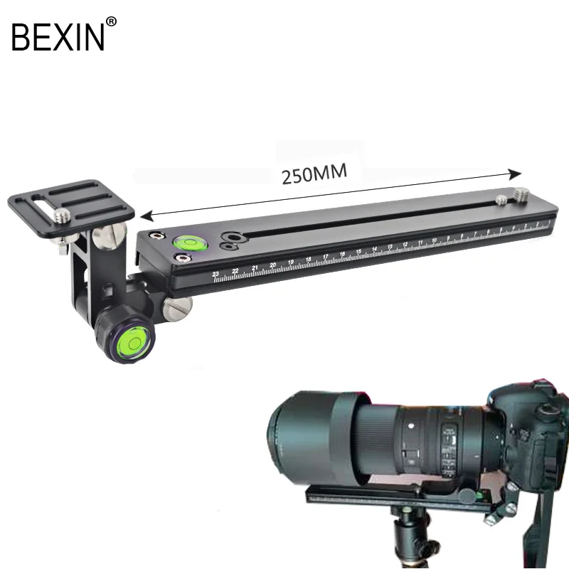 Штатив BEXIN 120/250/400 мм с быстроразъемной пластиной кронштейн для длинной узловой