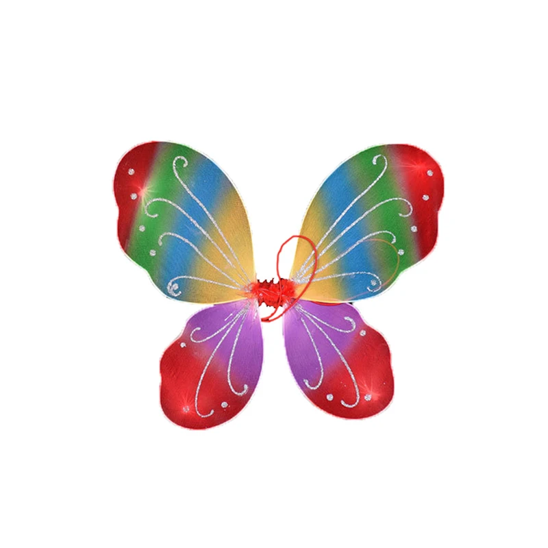 

10 Colors Hot Princess Kids Girl Fairy Butterfly Wings Fancy Dress Party Costume Props Girls Fancy Dress Dressing Up