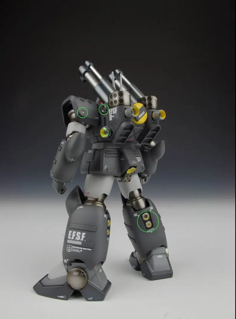 Прецизионные металлические улучшенные подруливающие форсунки для Gundam детали