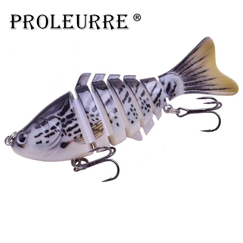

1Pcs Multi Jointed Hard Lures 10cm 16g Lifelike Swimbait Fishing Wobblers Crankbait Artificial 6 Segments Baits Fishing Tackle