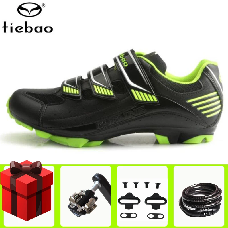 B1805 add all Tiebao велосипедная обувь sapatilha ciclismo mtb горный велосипед chaussure vtt велосипедный самоблокирующийся Нейлоновая подошва мужские кроссовки wo мужские гоночные - Цвет: B1805 add all