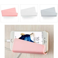 wall mobile phone frame support frame pasted wall hang charging rack mobile phone charging bracket at the bedside