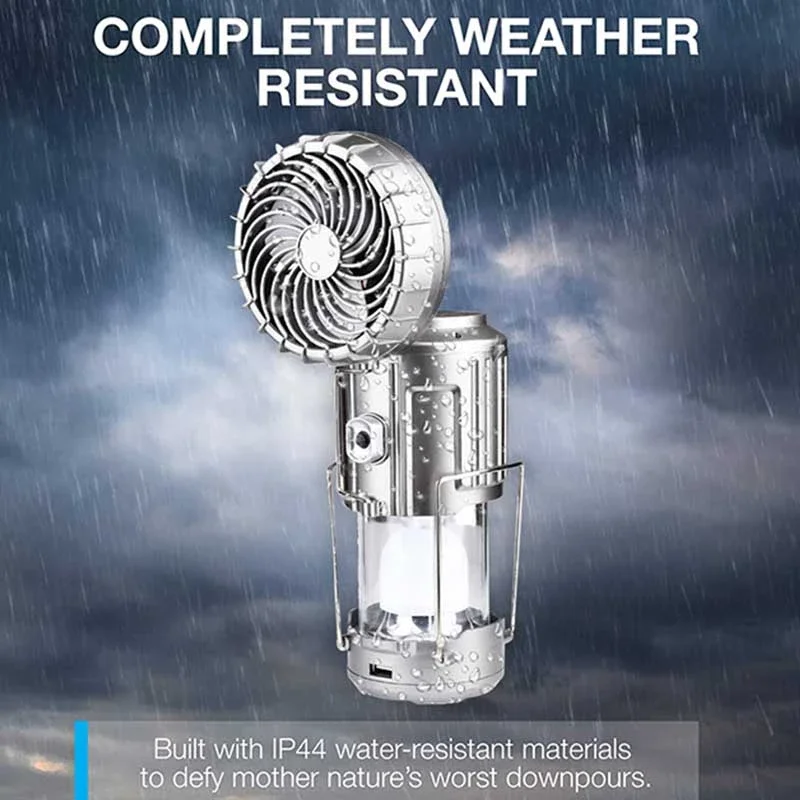 Уличный светодиодный фонарь на солнечной батарее 6 в 1 для кемпинга с