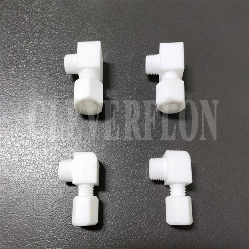 NPT1/4-1/2 колено PTFE F4 фитинг | Канцтовары для офиса и дома