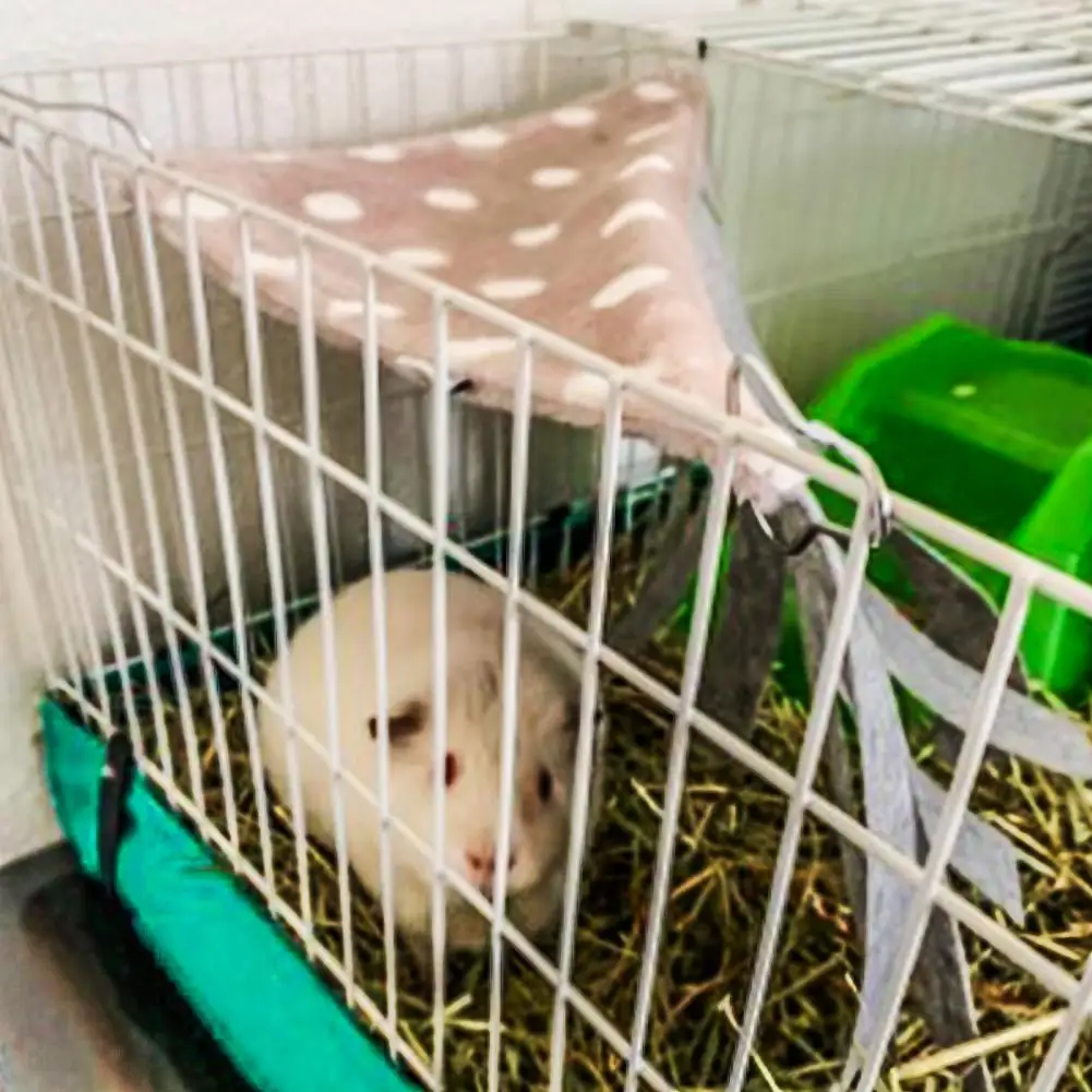 New Style Durable Comfortable Hamster Dodge House Tassel Tent Hammock Corner Nest Accessories Pet Supplies for Rabbit | Дом и сад