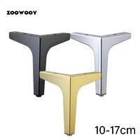 4pcs10 17cm metal rhombusfurniture feetfor table sofa bed chair support legs iron cabinet table sofa feet furniture hardware