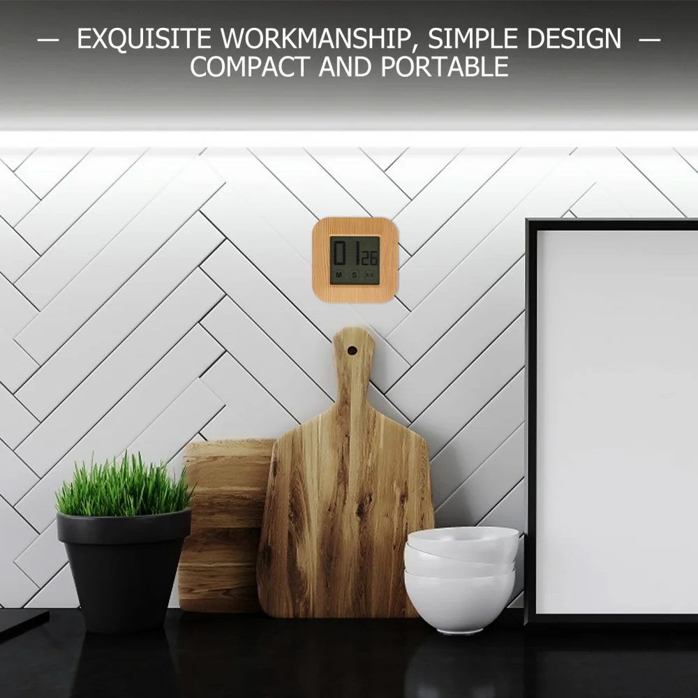 

1Pc Cooking Time Reminder Timer Household Time Management Tool Battery