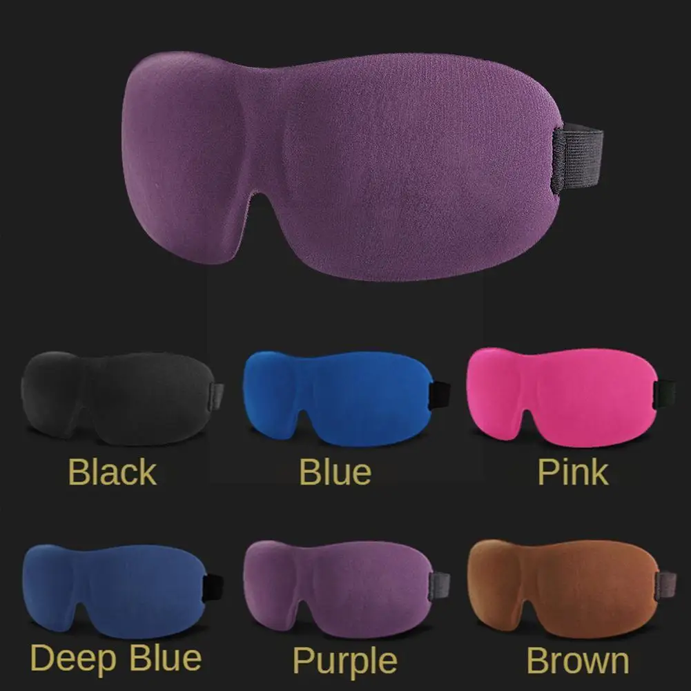 

3D Sleeping Eye Mask Aid Eye Mask Cover Patch Paded Relax Beauty Sleeping Eye Mask Massager Blindfold Tools Soft L0T0