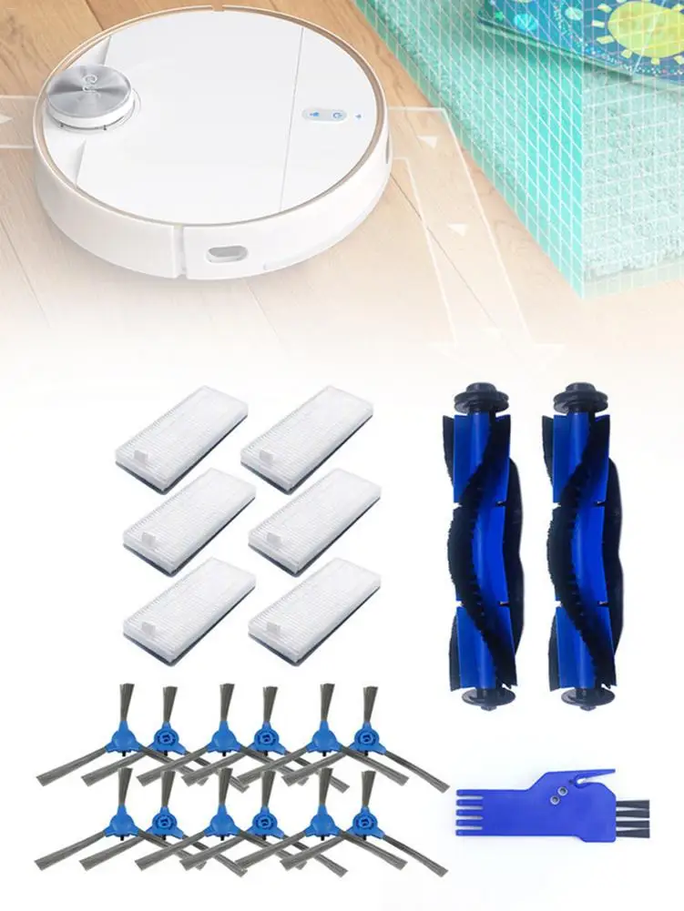 

19PCS A Main Brush Roller Filter Hepa Side Brush For Eufa Sweeping Robot Filter Accessories Household Cleaning Equipment
