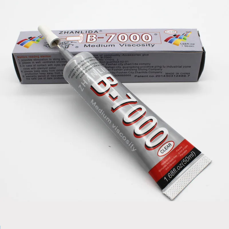 

Клей B7000, 50 мл, Φ, для поддержания красоты, своими руками, фрезер, раздвижная дверь, украшение, клей и циферблат часов, чехол