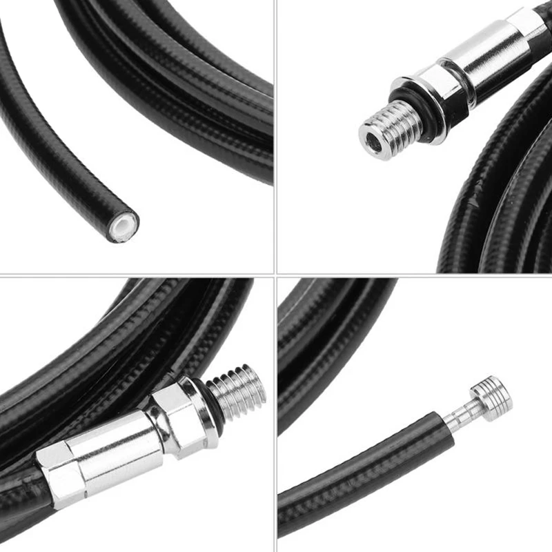 2M Bicycle Hydraulic Disc Brake Hose Set Oil Tube Olive Connector Insert Bike Shift Cable Housing Kits For Avid E5 E9 Er Xx Xo | Спорт и