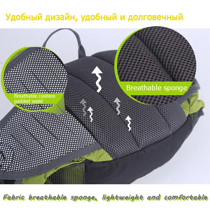 Outdoor Sports Waist Bag Running Cycling Climbing Backpack Waterproof Hiking Hunting Riding Travel Water Bottle Shoulder Pack