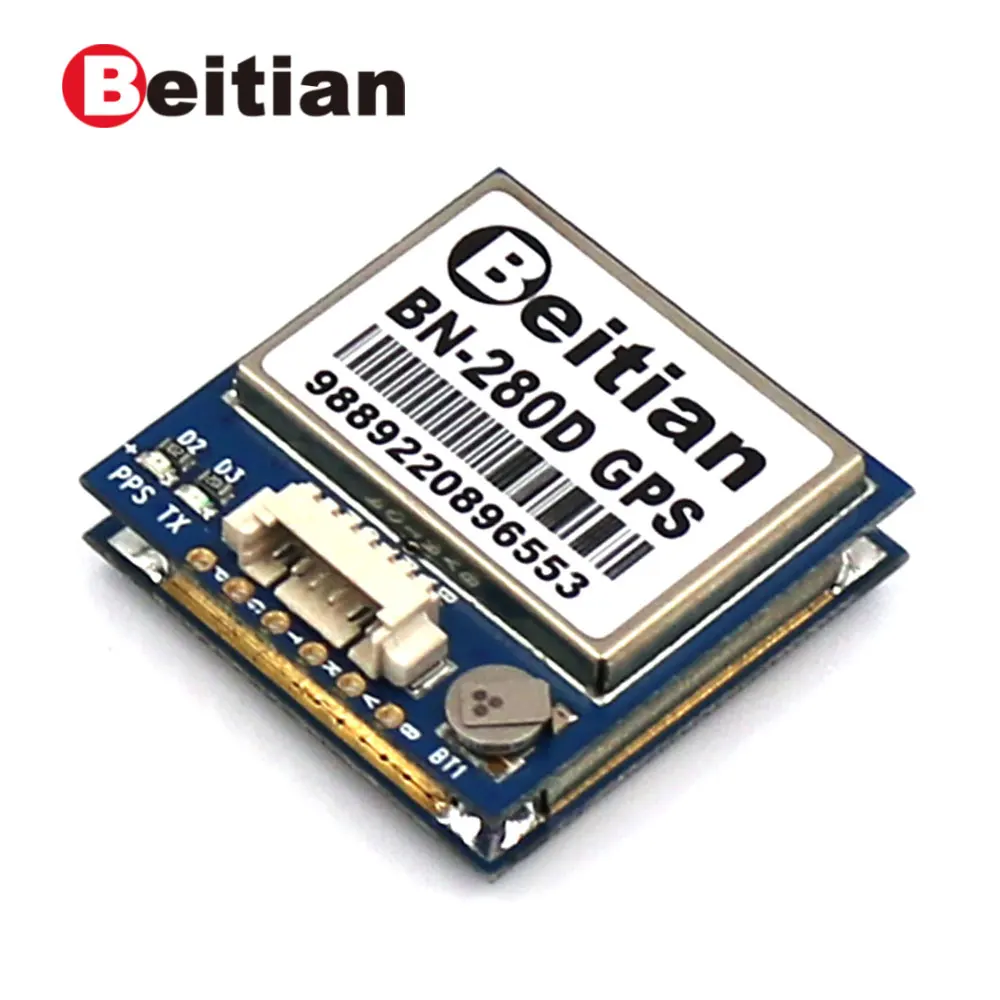 Двойной модуль GPS BEITIAN TTL ГЛОНАСС с активной антенной 4M FLASH BN 280D|Приемник и антенна