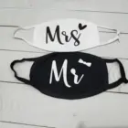 2 шт. Персонализированные Свадебные Маски Mr and Mrs для жениха и невесты, персонализированные маски для лица, Свадебные Маски для гостей и пар, моющиеся маски