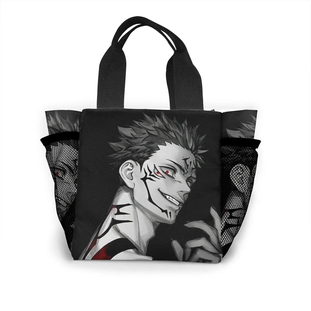 

Jujutsu Kaisen Lunch Bag Keep Warm Shopping Bag Large Capacity Unisex
