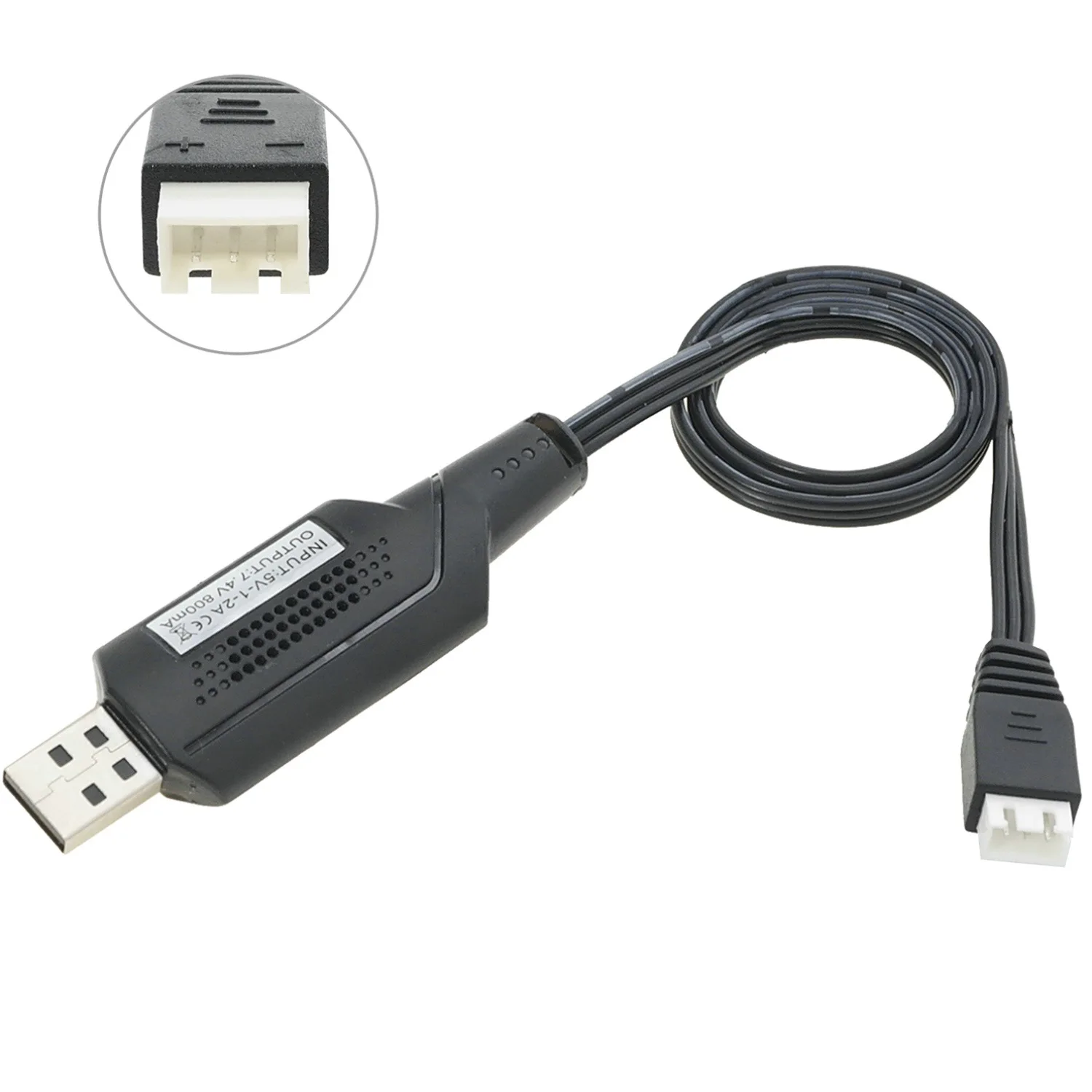 Зарядное устройство для аккумулятора Lipo 7 4 в ма USB-кабель зарядки запасная часть