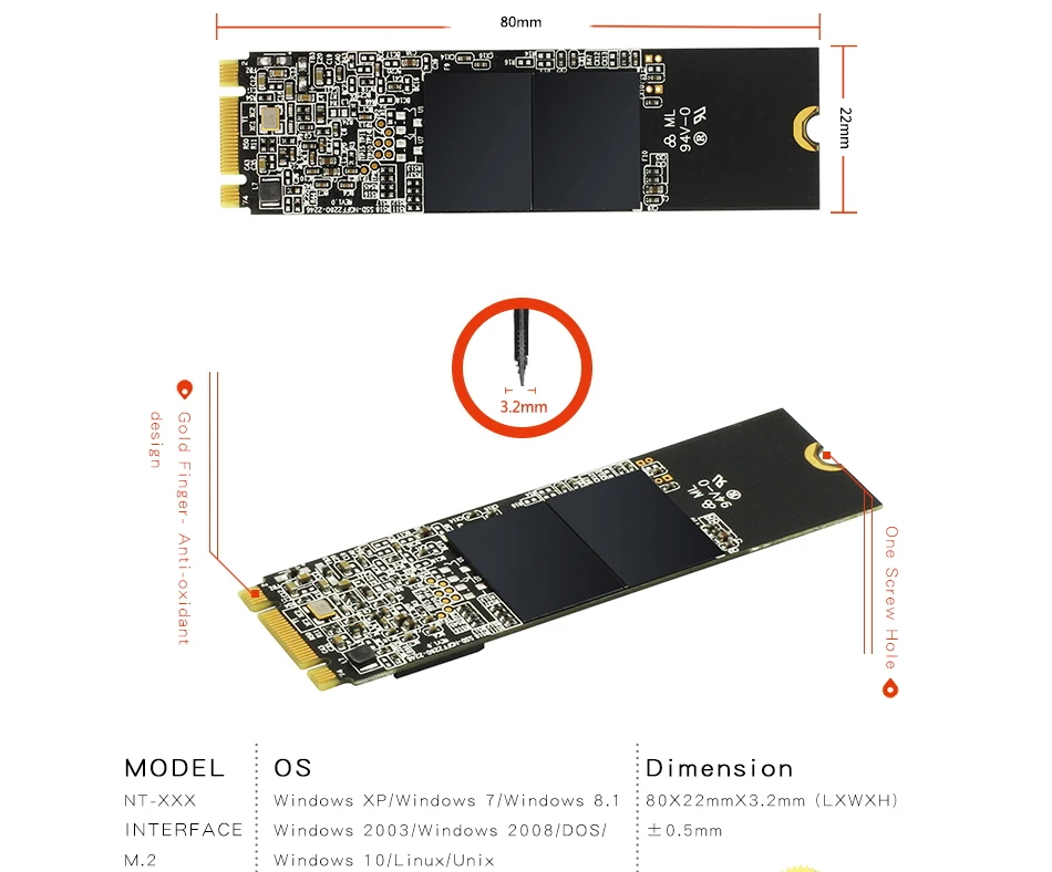 KingSpec M.2 SSD SATA 60 ГБ 120 ГБ 240 ГБ 512 ГБ HDD NGFF SATA SSD HDD m2 SATA 2242 2280 жесткий диск для компьютера ноутбука