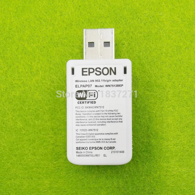 Для беспроводного Wi Fi USB LAN адаптера EPSON ELPAP07 V12H418P12 WN7512BEP 802.11b/G/N F/S|Пульты ДУ| |